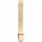 Ekena Millwork Eugene Rough Sawn Timber Gable Bracket, Douglas Fir, 48"W x 32"H x 4"D x 4"F, 16/12 Pitch GBW048X32X0404EUG00RDF - alternate 3